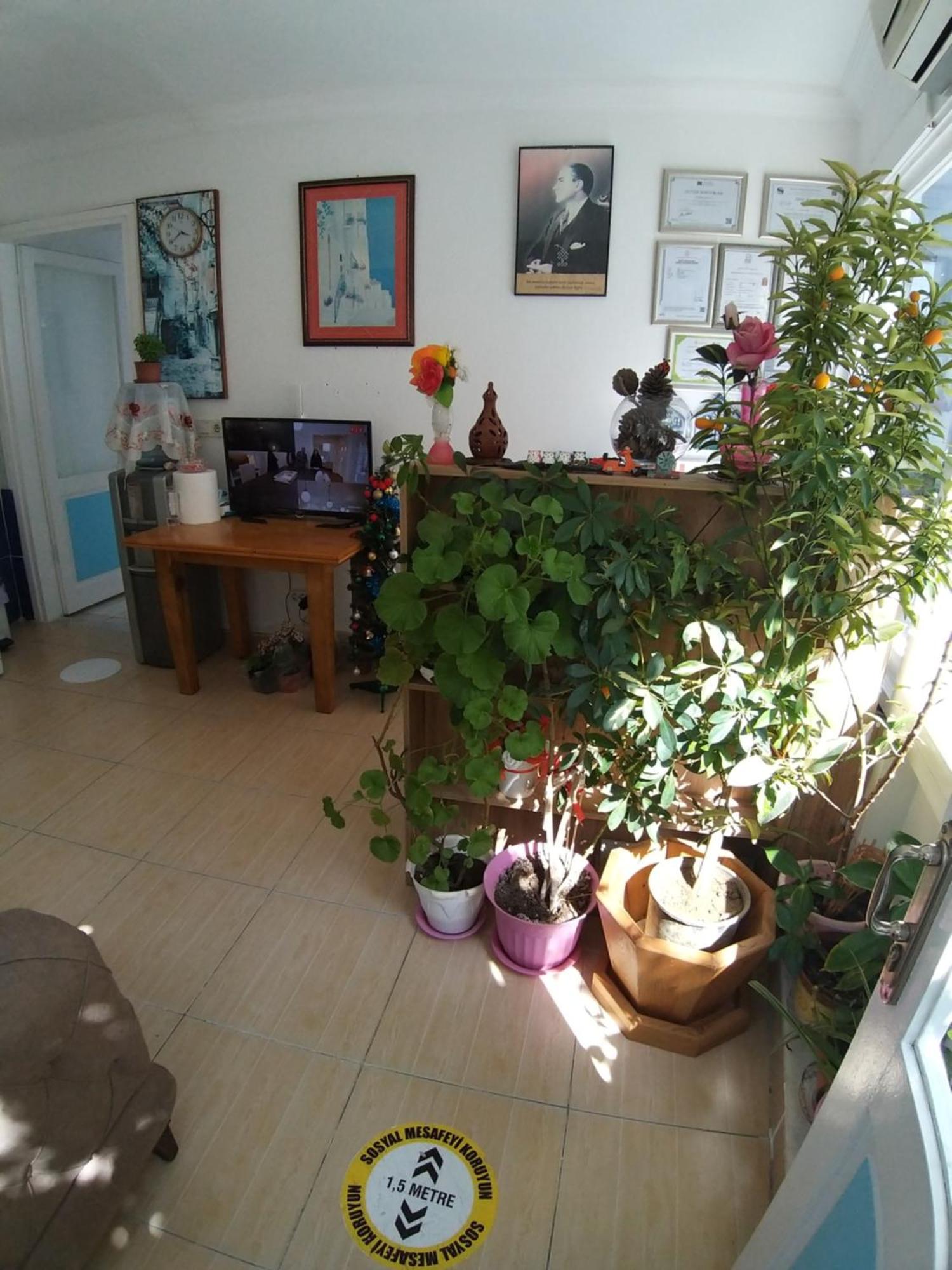 Beyaz Apart Pansiyon Çeşme Exterior foto